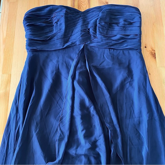 NWT David’s Bridal Strapless High-Low Dress - Picture 3 of 16